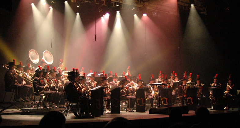 Orchestre de variété chantant du classique et de la musique contemporaine